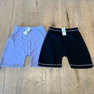 Two Pacsun Biker sh0rts - Brand new